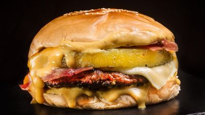 YVENN Charcoal Grilled Burger - P Noval