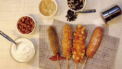 Chung Chun Rice Corn Dog - SM Baguio