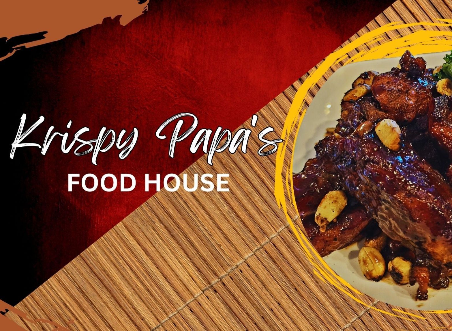 Krispy Papa's Food House vendor logo