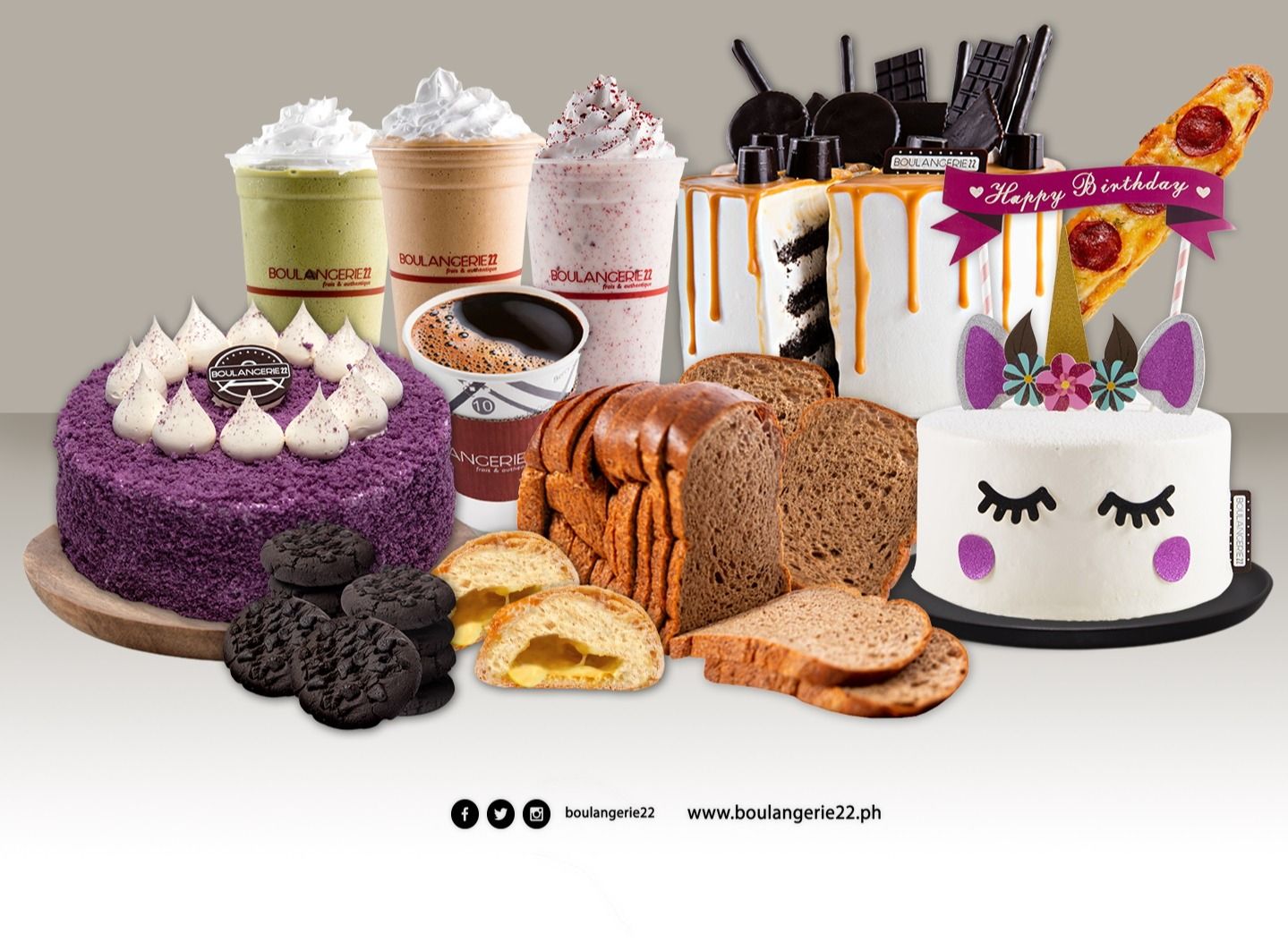 Boulangerie22 Ayala Malls Cloverleaf Delivery In Quezon City Food