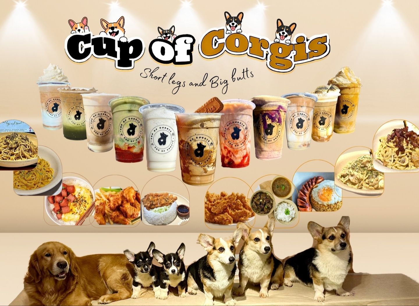 Cup of Corgis - Punta Uno vendor logo