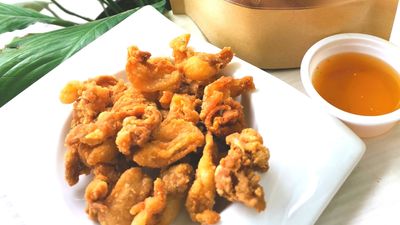 Karasa Fried Chicken & chicharons