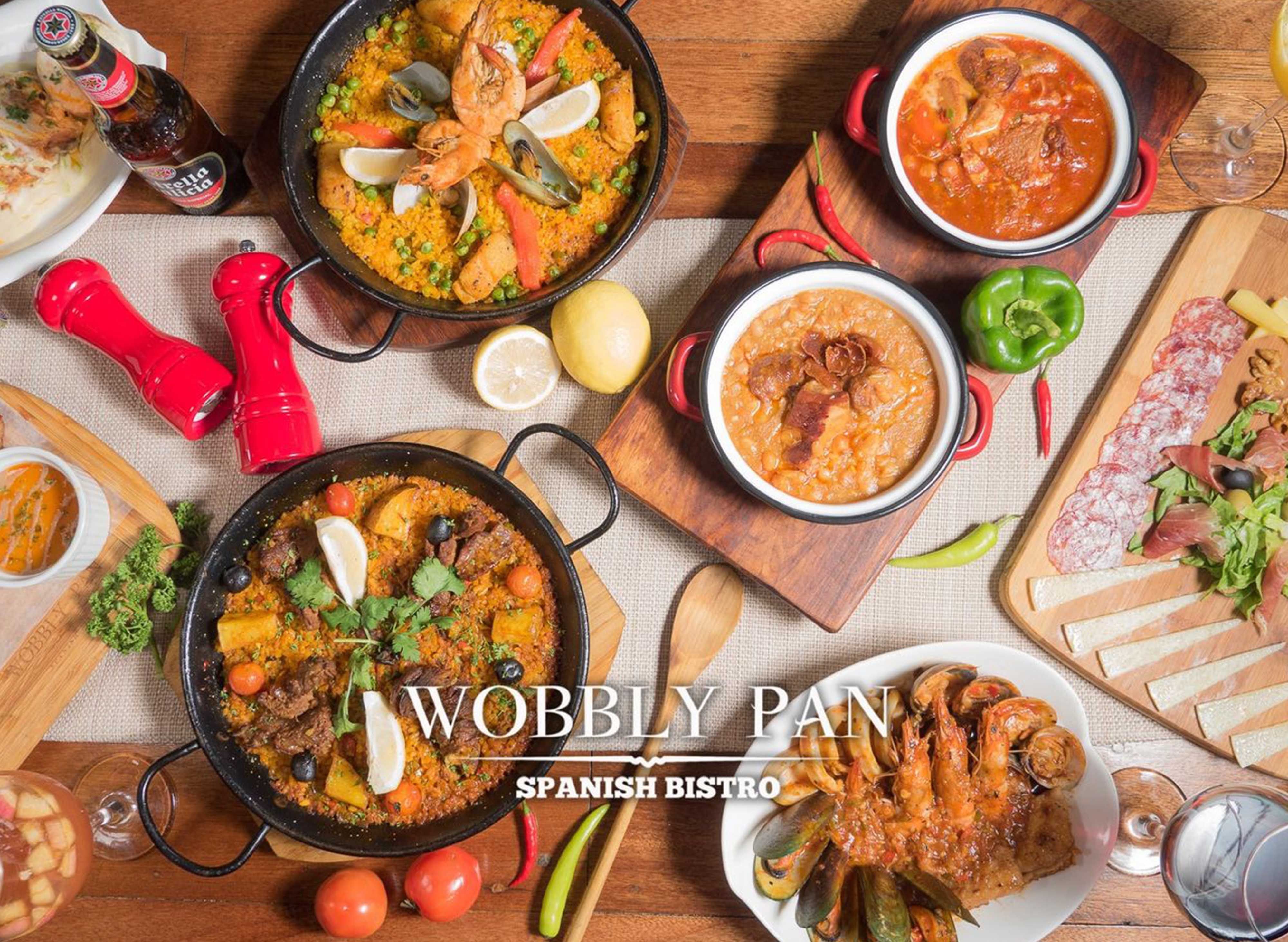 Wobbly Pan Spanish Bistro San Antonio Plaza Arcade delivery in Makati