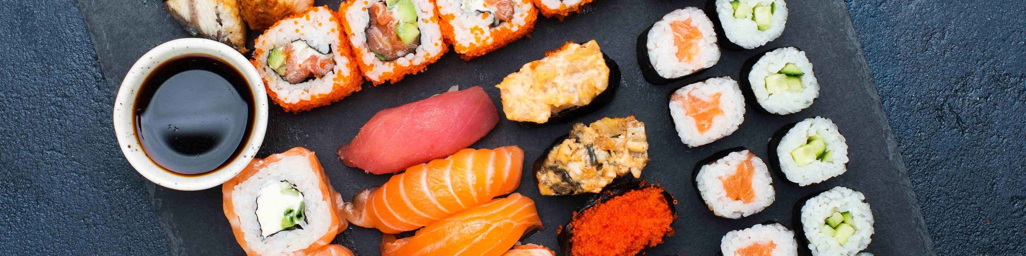 Food Project Oishi Sushi House Chrysanthemum Village delivery in San