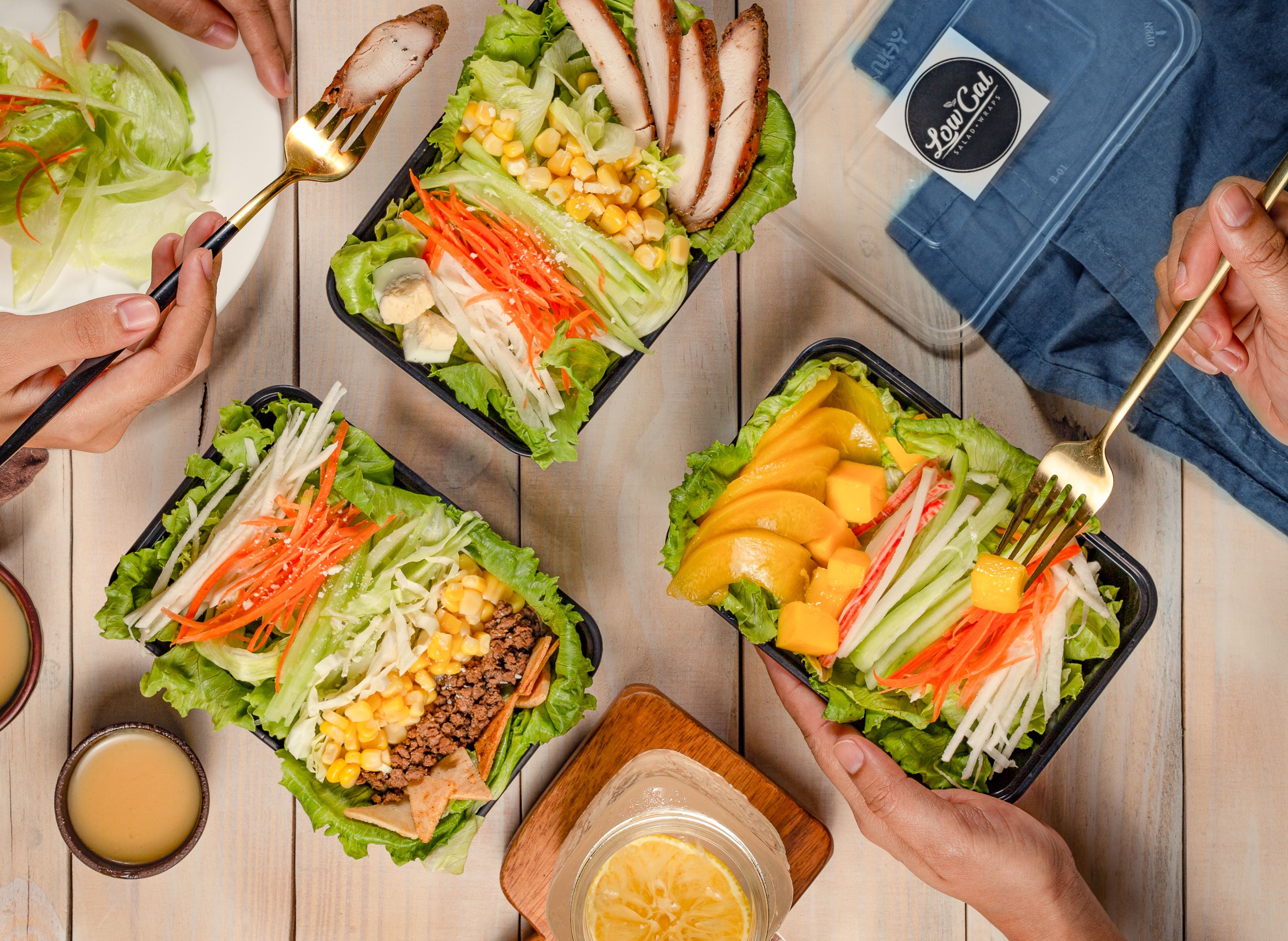 LowCal Salad + Wraps - Baseline vendor logo