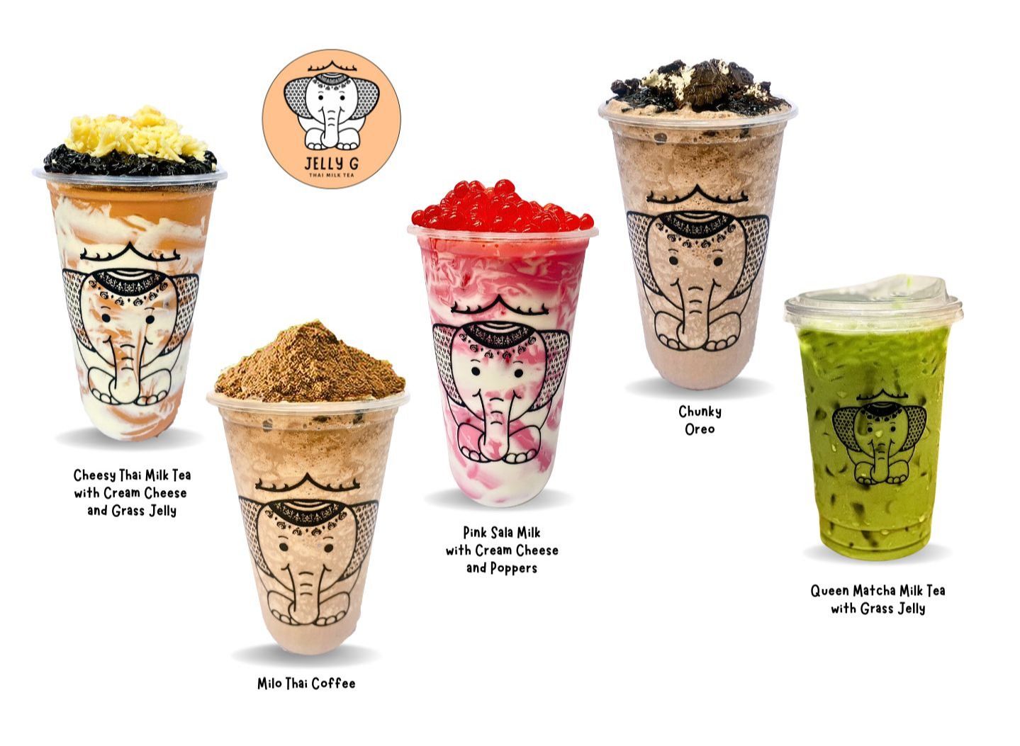 Jelly G Thai Milk Tea - UP Town Center vendor logo
