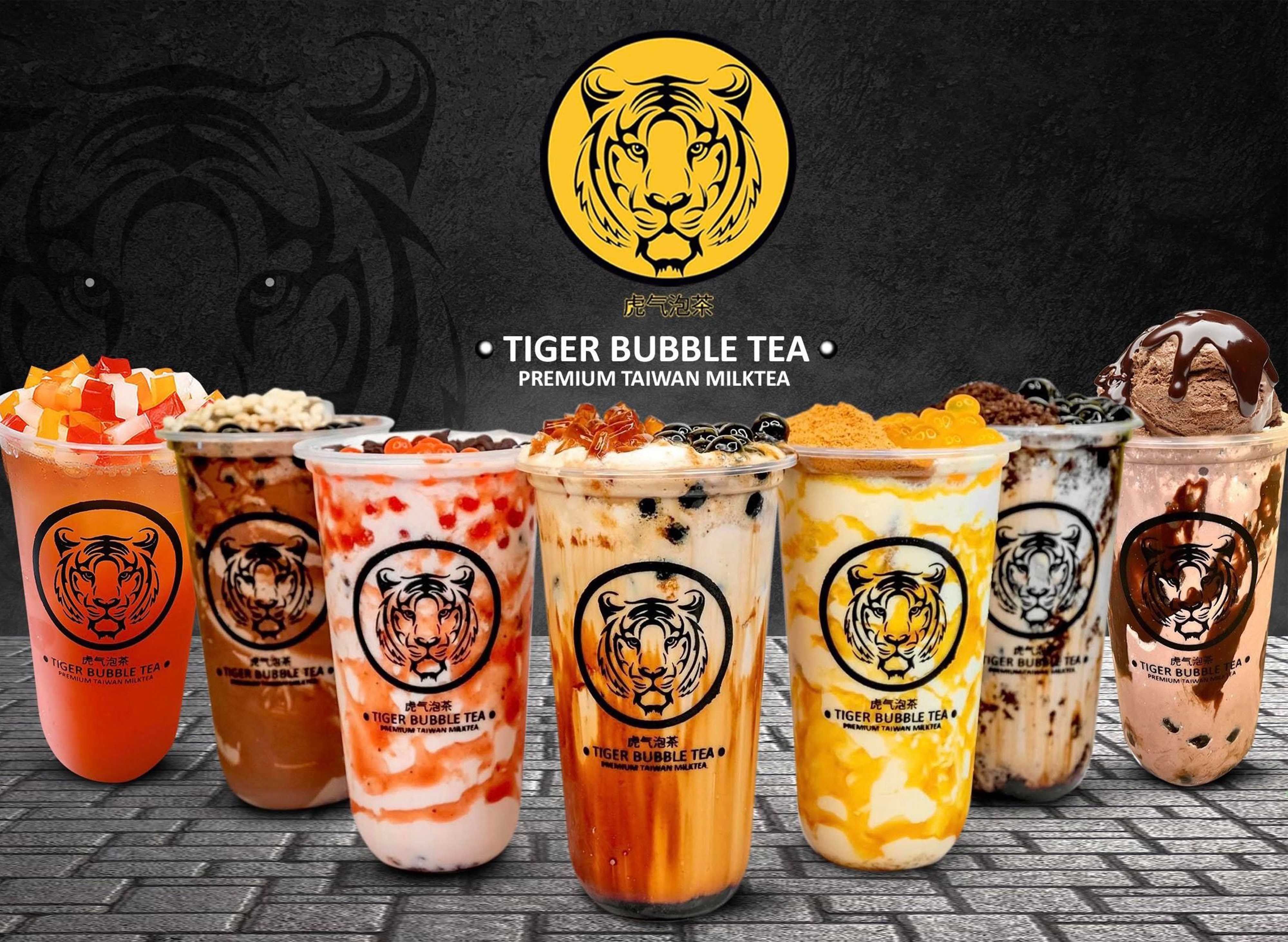 Tiger Bubble Tea - Indangan vendor logo