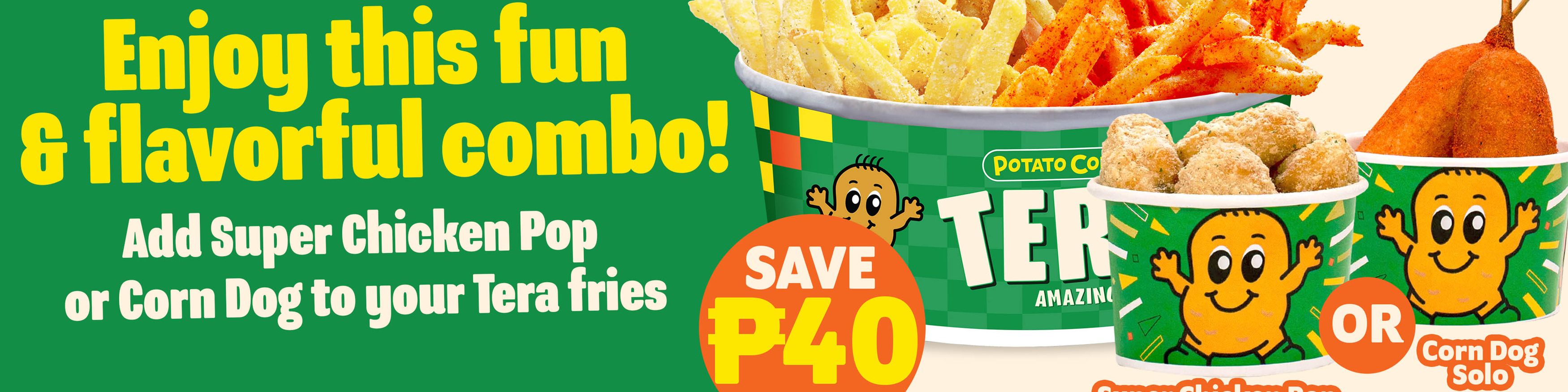 Potato Corner Robinsons Dasmarinas delivery in Dasmariñas Cavite