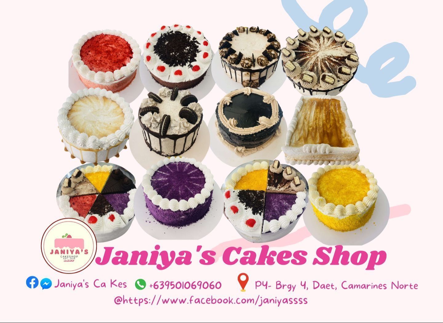 Janiya's Cakeshop - Mantagbac vendor logo