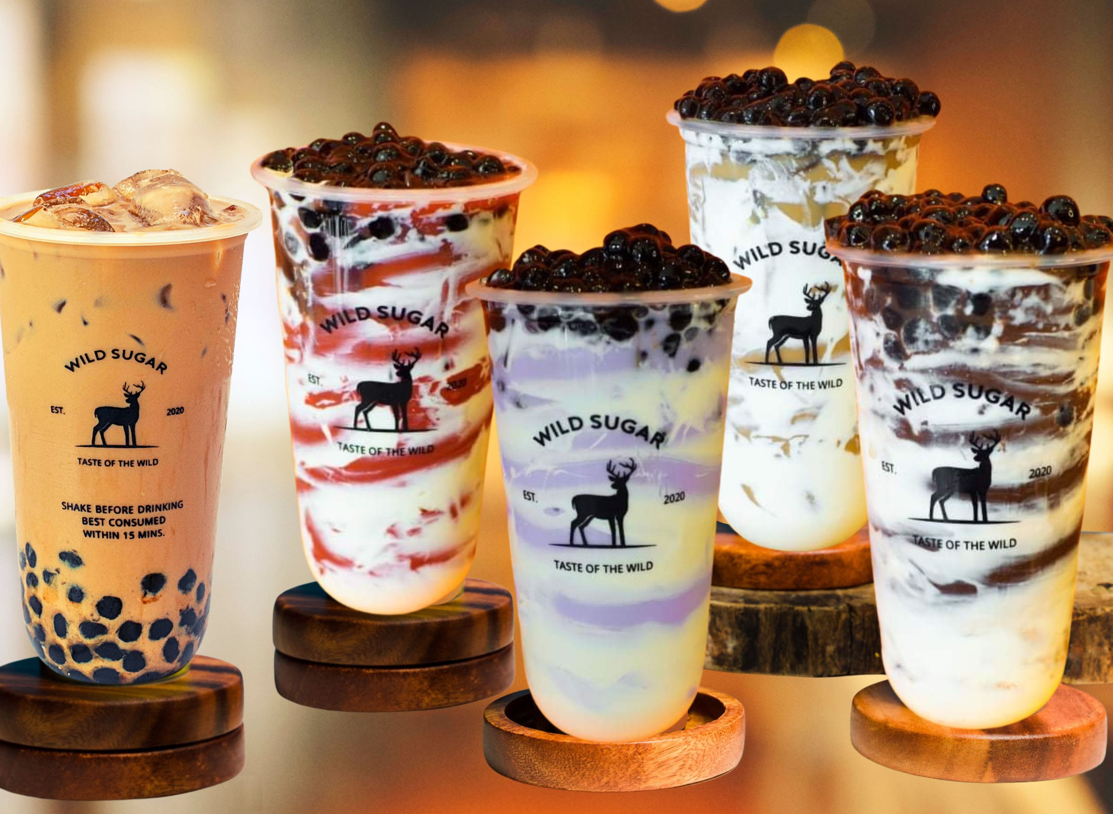 Wild Sugar Milktea Shop - Captain Sabi Street vendor logo