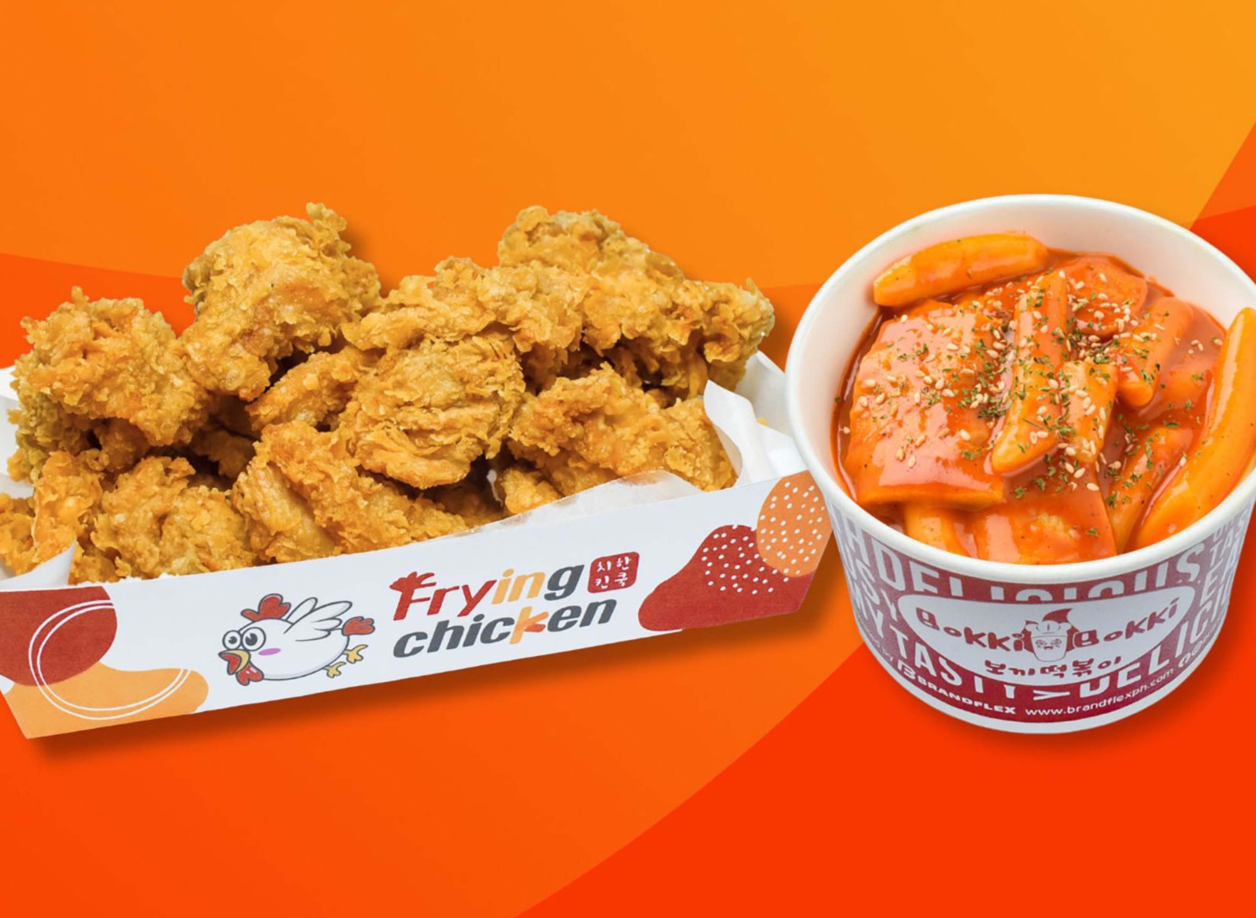 Frying Chicken x Bokki Tteokbokki - Waltermart Gapan vendor logo