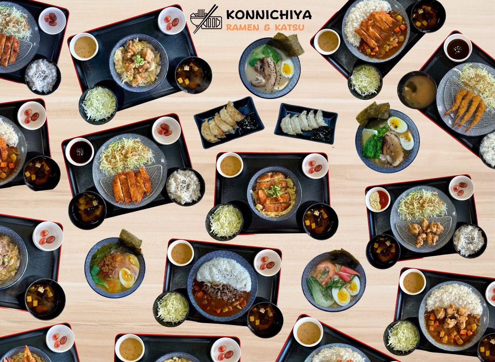 Konnichiya Ramen & Katsu - Consuelo Lucas Street vendor logo