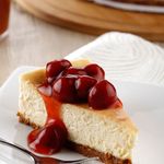 Cherry Cheesecake Slice