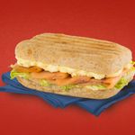 Smoked Salmon & Cream Cheese Panini