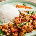 Kung Pao Chicken with Rice