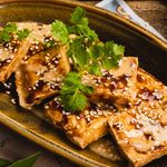 Crispy Bean Curd with Sesame Soy Dressing