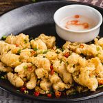 Fried Squid with Chili & Green Onion