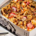 Ebi and Soft Shell Crab Tempura Aburi Bake