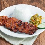 SK 2 Pcs Pork BBQ with Rice