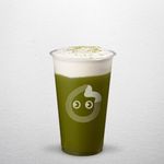 Matcha Slush with Salty Cream