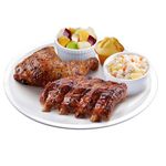 Rib And Chicken Plate