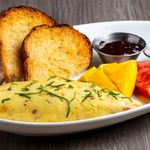 Bacon & Cheese Omelette