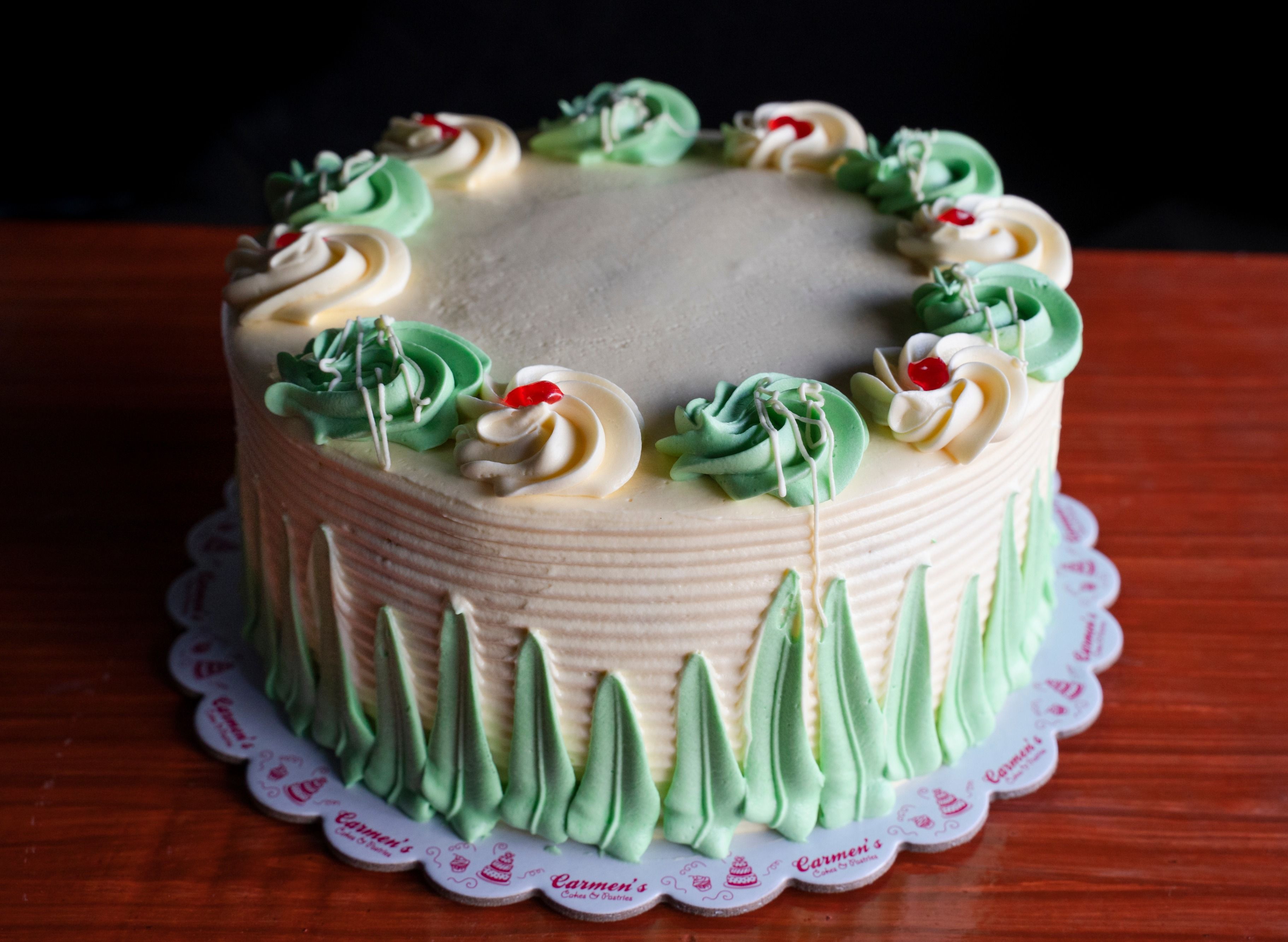 pandan cake 6 inch round cake