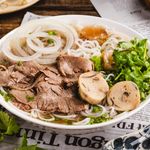 Brisket, Flank, Tendon & Meatballs Pho