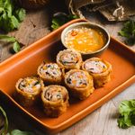 Fried Rice Paper Rolls Pork with Vermicelli