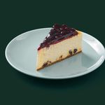 Blueberry-llicious Cheesecake Slice