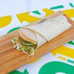 Sliced Chicken Wraps