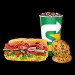 Sliced Chicken & Ham Regular Meal Subs