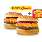 Buy 1 Take 1 Bacon Cheese Burger + Leslie's Premium Chips
