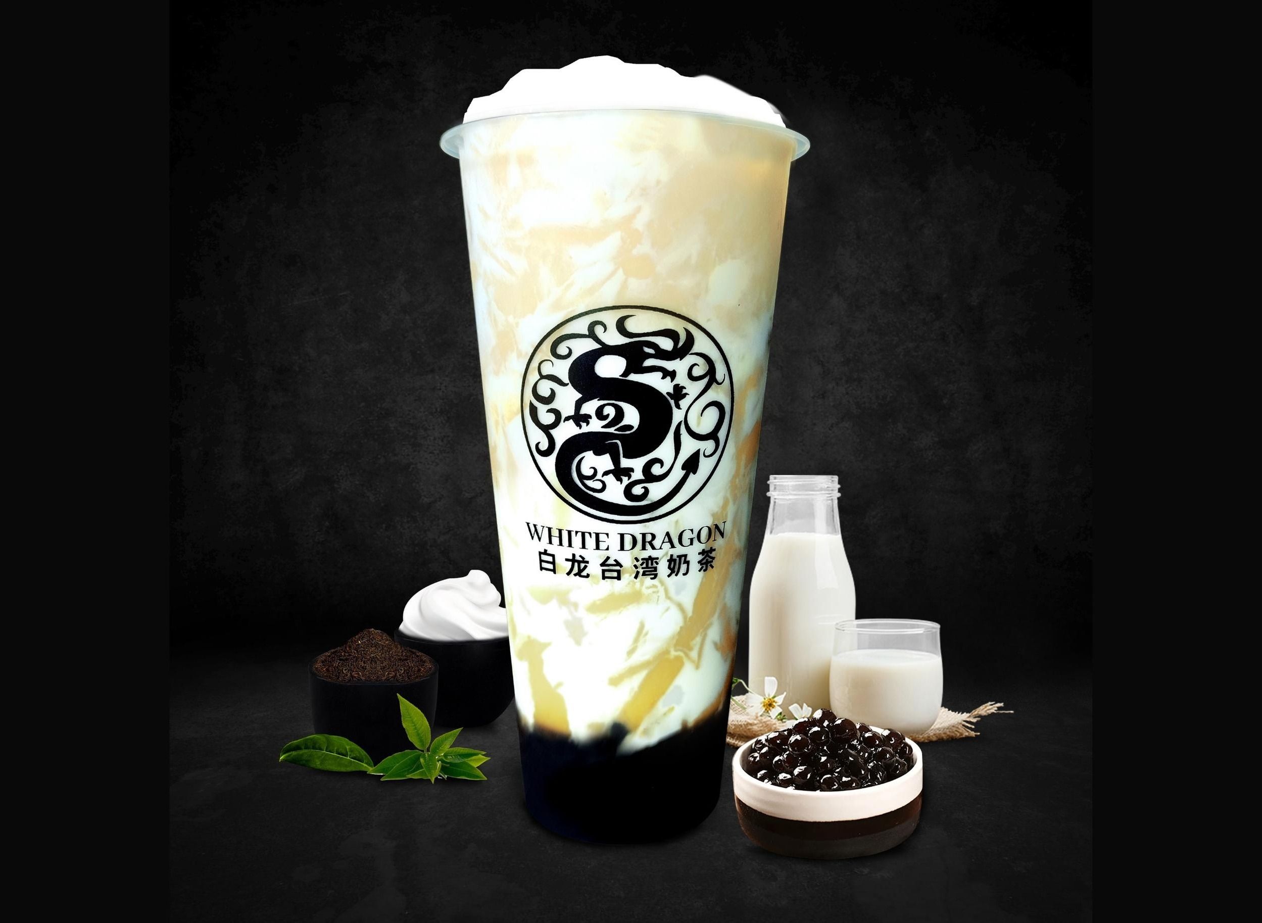 ☆珍品☆超高級茶☆奶白茶Milk white tea 花田烏龍White Peach Oolong Milk Tea rm$13.90 @ 霸王茶姬