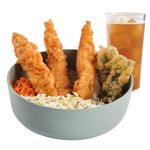 Crispy Fish With Rice