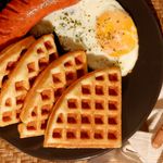 Sausage & Egg Waffle