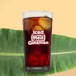 Iced Red Gulaman