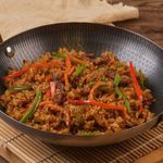 Black Pepper Beef Fried Rice