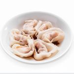 Shrimp and Pork Wontons with House Soy Sauce