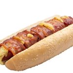 Hot Dog with Bacon & Cheese