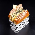 Spam Egg Drop Sandwich