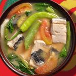 Sinigang na Tiyan ng Bangus sa Miso