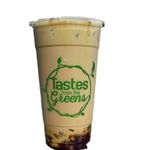 Coffee Milk Tea with Coffee Jelly