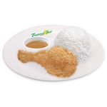 Fried Chicken 1pc. with Rice - Solo