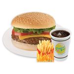Super Cheeseburger Classic, Regular French Fries, Regular Softdrink - Value Meal