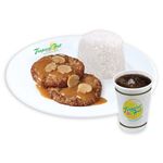 2 Pcs. Burger Steak with Rice, Regular Softdrink - Value Meal