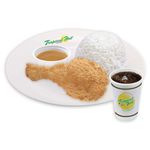 Fried Chicken 1 pc. with Rice, Regular Softdrink - Value Meal