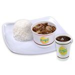Bistek Tagalog, Rice, Regular Softdrink - Value Meal