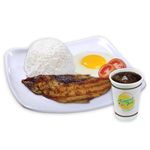 Daing na Bangus, 1 pc. Egg,Rice, Regular Softdrink - Value Meal