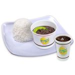 Pork Dinuguan, Rice, Regular Softdrink - Value Meal